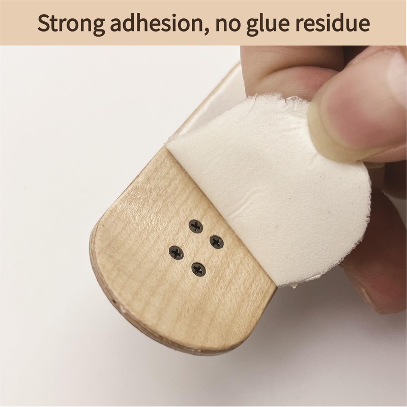 RACOFSB Fingerboard Foam Grip Tape, Finger Skateboard Griptape 40mmX110mm (8pcs