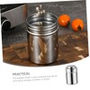 Ciieeo Seasoning Jar Versatile Condiment Container with Lid for Home
