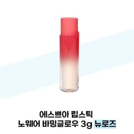 Espoir 에스쁘아 립스틱 노웨어 바밍글로우 3g 뉴로즈 Espoir Lipstick NoWear Balm Glow 3g New Rose