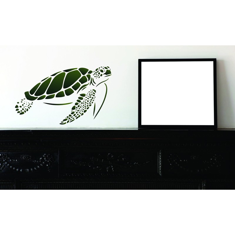 Sea Turtle Stencil Reusable Stencil for Wall S
