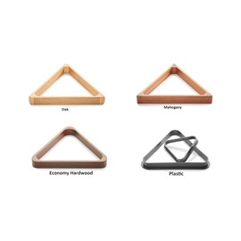 15 Ball Snooker Triangle - Mahogany - for 2 inch balls