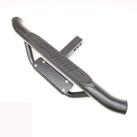 LEDIN 36" Lx6.5 H Towing Hitch Step Bar Drop Step 2" Receiver Black Universal Truck Trailer Rear Bumper Guard