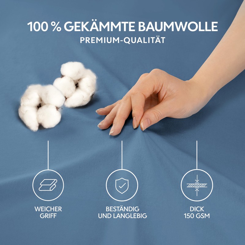 Dreamzie Premium fitted sheet 80 x 160 cm, fitted sheet