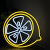 Lemon Slice neon Sign, Lemon Kitchen Light Decor, Fruit Custom