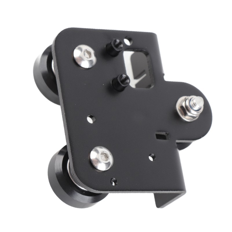 Back Support Plate Black Metal 3D Printer Extruder Back Support