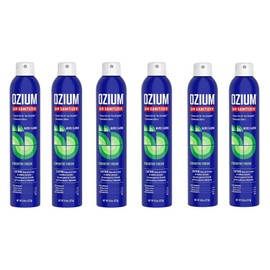Ozium 8 Oz. Air Sanitizer for Homes, Cars, Offices and More, Country Fresh, 6 Packs
