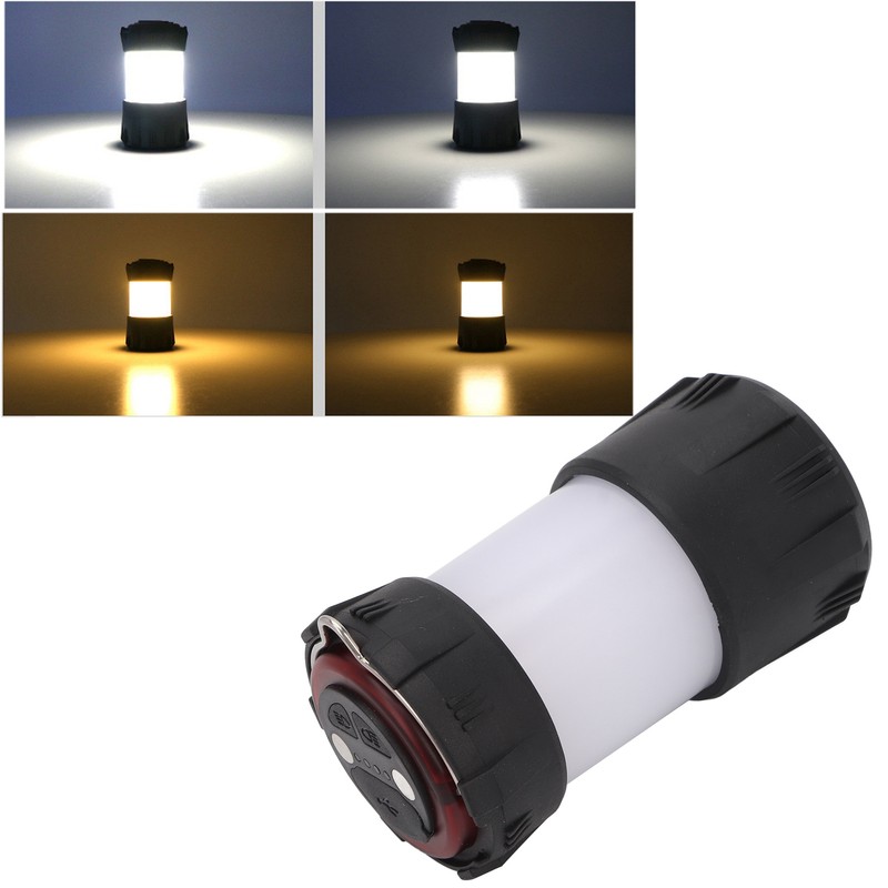 Camping Lantern Magnetic IP67 Waterproof Type C Charging Portable LED