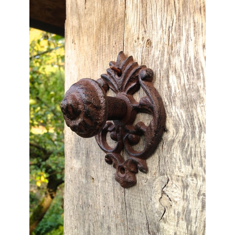 Antikas Cast Iron Door Knob, Suitable for Garden Gates and