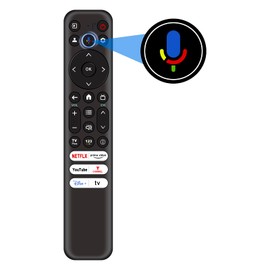 RC813 Replacement Remote Control fit for TCL Smart TVs QM7 QM8 S5 S4 S3 Q7 Q6 Q5 85QM851G / 75QM851G / 65QM851G / 98QM751G / 85QM751G (2024 Model)