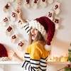 Christmas Santa Hat for Adults Unisex Xmas Holiday Hat Soft