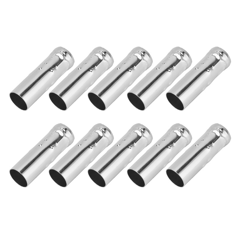 10Pcs E14 Metal Tube for Candle Lamp Holder Lamp Base