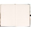 NOTIQUE Notebook Lined with Elastic Band, 13 x 21 cm,