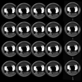 Clear Balloons Bubbles 30PCS 12inch Transparent Clear BoBo Balloons Crystal Fake Bubbles Balloons for LED Balloons Birthday Wedding Graduation Valentines Day Party Decorations