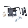 Aqbau® Box Lock Screw-On Lock | Steel Box Lock for
