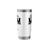 Evolution Badminton Player Badminton Player Shuttlecock Stainless Steel Insulated Tumbler