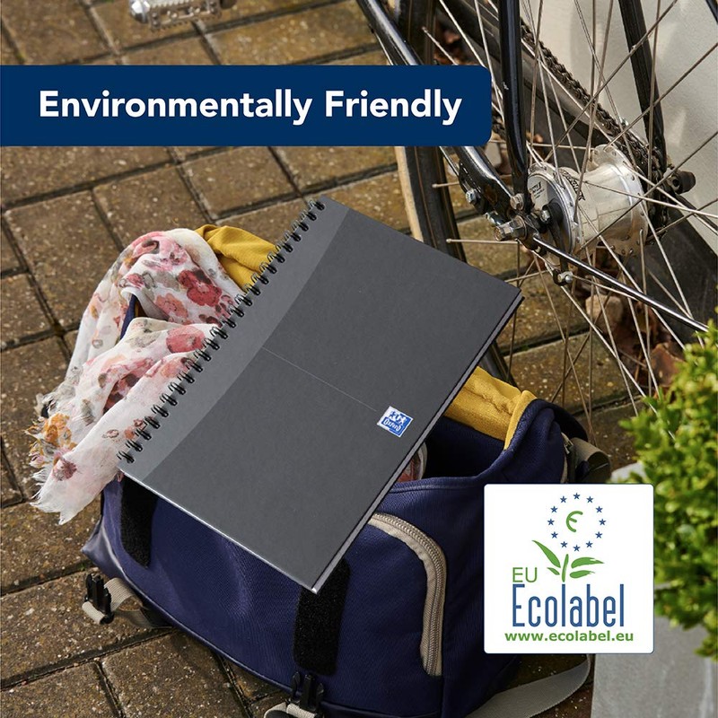 Oxford My Notes A5 Notebook, Hardcover Wirebound, Lined, 140 Pages