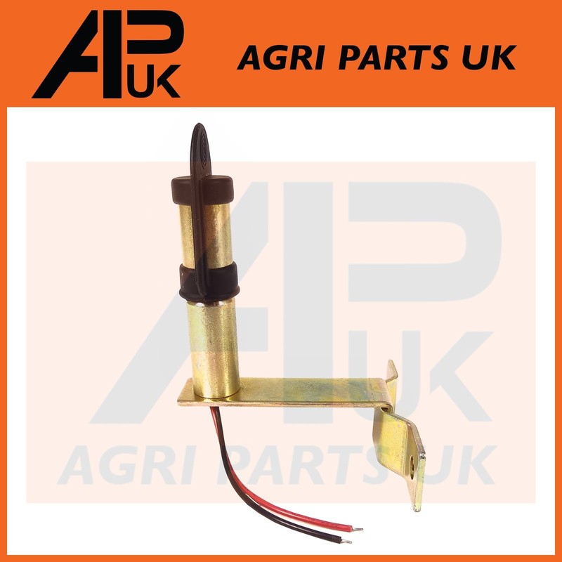 Rotating Flashing Amber Beacon Mount Flexible DIN Pole Tractor Mounting