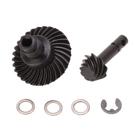 RC Bevel Gear Set 8T 30T Reverse Steel High Strength Wear Resistance RC Helical Bevel Gear Kit for Axial 1/10 Car