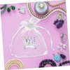 ABOOFAN 10PCS Light Drawstring Sachet Bags Empty Organza Bags for