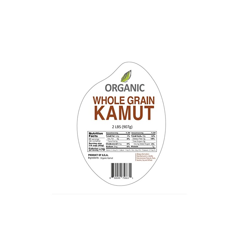McCabe Organic Kamut - Kamut Grain Khorasan Wheat Berries |