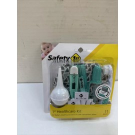 Safety1st 1st All In Healthcare Kit 11 Pieces Reversible Cases Arctic Blue
