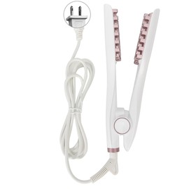 Electric Temperature Adjustable Hair Curly Fluffy Hair Styling Volumizing Curling Iron ToolUS Plug 110V