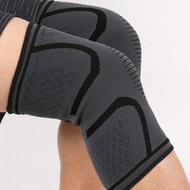 HelpGreen Knee Support Brace (Pair) - High Elasticity, Plus Size, for Sports & Joint Comfort Single Option