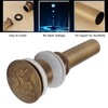 Bathroom Kitchen Sink Drain All Copper Pop Up Sink Drain
