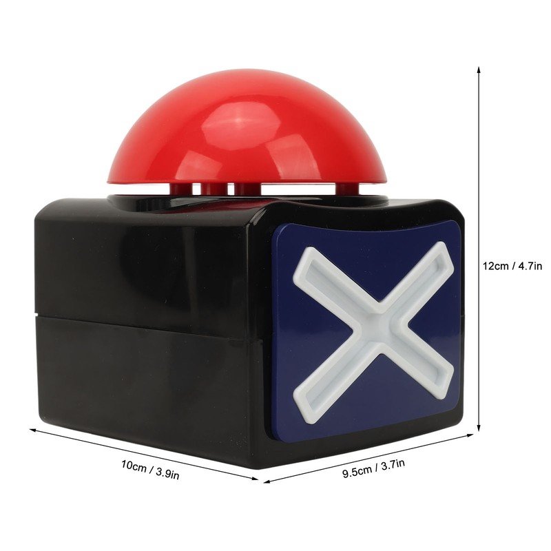 Game Buzzer Large Pressing Button Funny Loud Sounds Buzzer Alarm