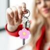 Mikikit Key Covers Caps, 5pcs Silicone Key Covers Caps Tags