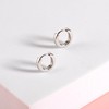 ALEXCRAFT Hoop Earrings 925 Silver for Women Earrings Small Huggie