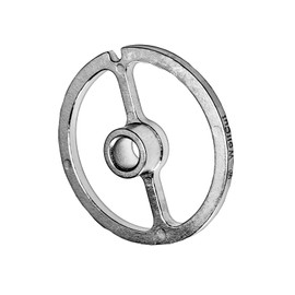 Stainless Steel Guide Disc Size 5, Silver