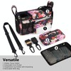 TOPDesign Universal Baby Stroller Organizer, Stroller Caddy with Detachable Mesh