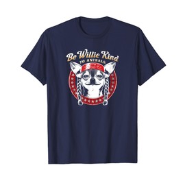 Willie Nelson - Be Willie Kind to Animals Tee T-Shirt