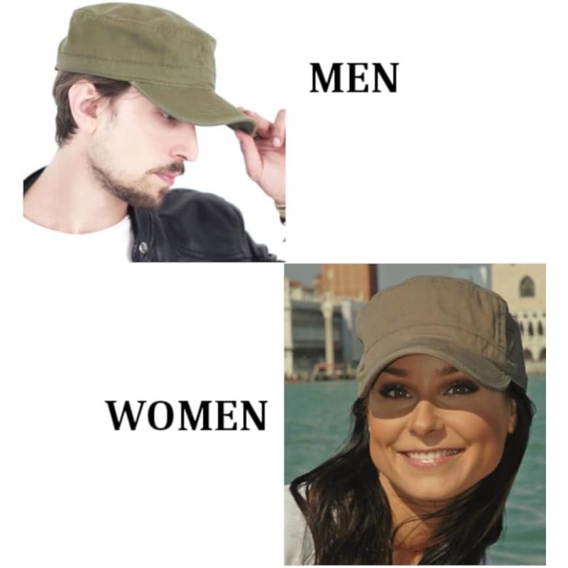 Van Der Rich ® - Army Cap with Visor Made