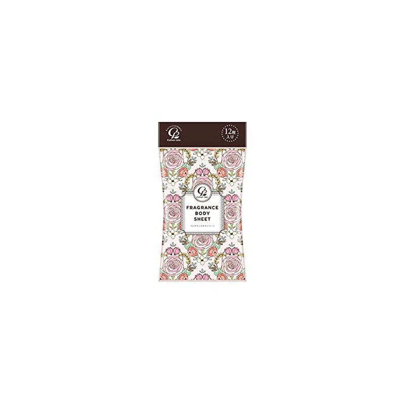 Cotton Lab Fragrance Body Sheets, Pack of 12, Floral Bouquet