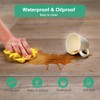 NATRKE Tapete de escritorio transparente grande de 39.4"x15.7", protector de