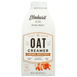 ELMHURST Caramel Macchiato Oat Creamer, 16 FZ