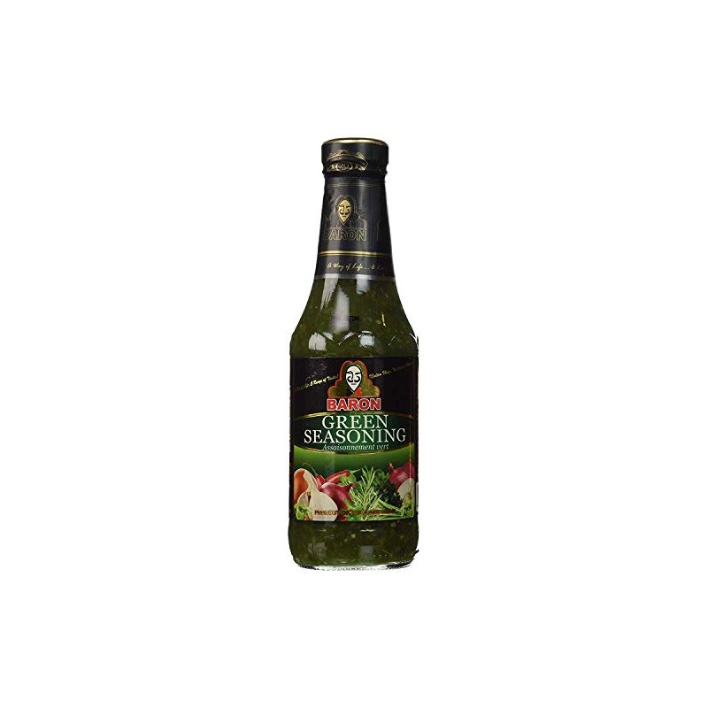 Baron Green Seasoning 14 oz ( 1btl)