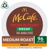 McCafé Premium Roast Decaf, Keurig Single Serve K-Cup Pods, Medium