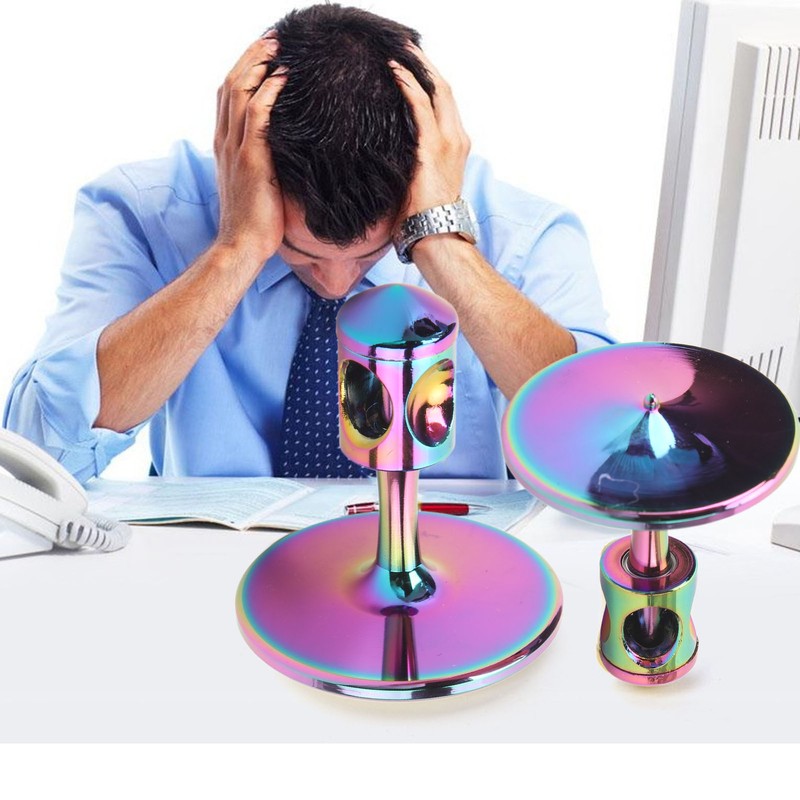 Self Balancing Gyroscope Metal Educational Decompression Anti Gravity Rotation Gyroscope