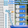 WADEO Rainwater Collection System, Downspout Diverter Fits for 2"x 3"