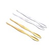 DOITOOL Metal Serving Spoons 6 Pcs Stainless Steel Seafood Forks