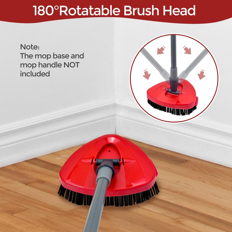 Scrub Brush, 2 Pack Spin Scrub Brush Replacement Head, Stiff