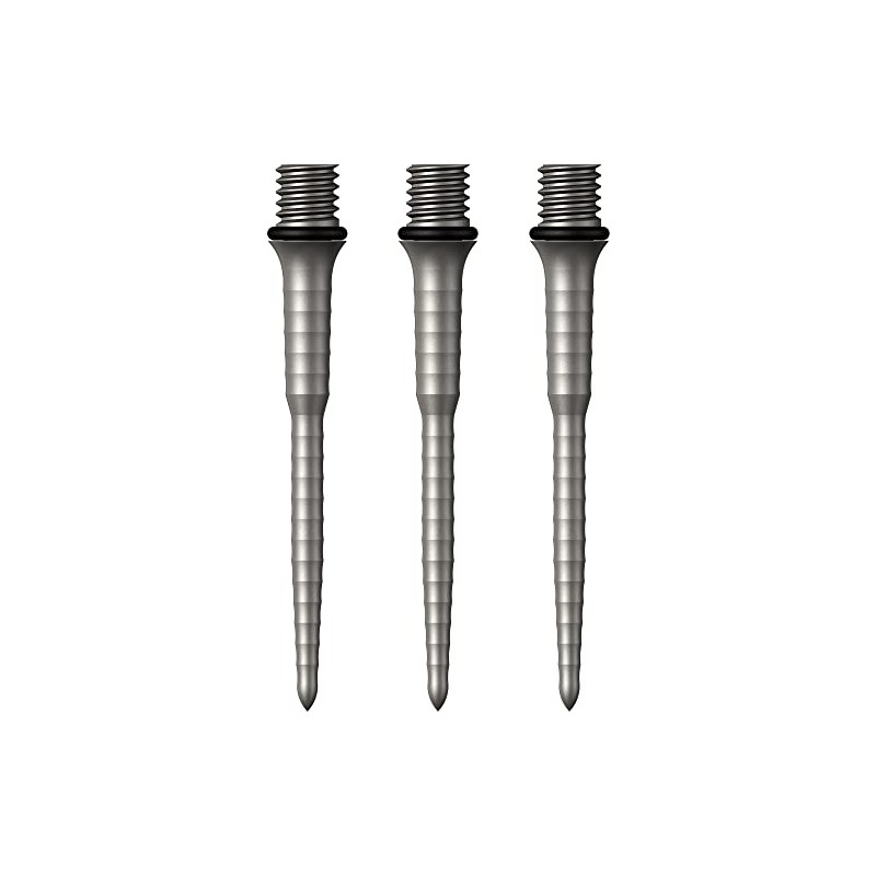 Mission Darts Points Titanium Ripple Titanium Conversion Point 34 mm