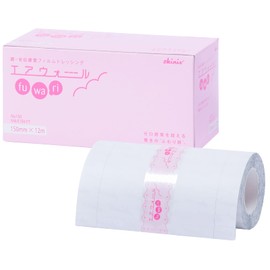 skinix MA-E150-FT Air Wall Fluffy, 5.9 inches (150 mm) x 39.7 ft (12 m) Ultra Zero Sensation, Waterproof Film Roll, Film Dressing, Transparent, 1 Roll