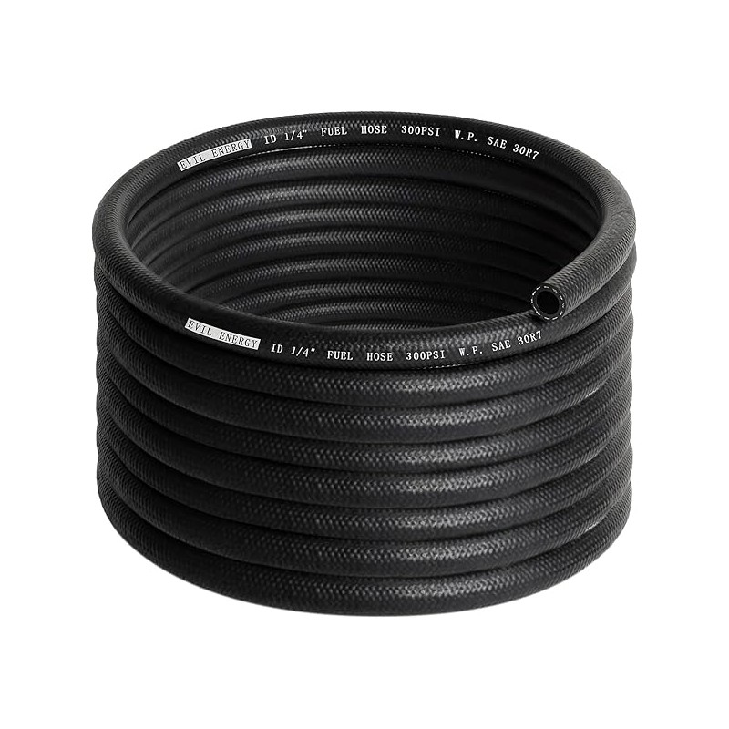EVIL ENERGY 1/4 Fuel Hose Line Push Lock SAE 30R7
