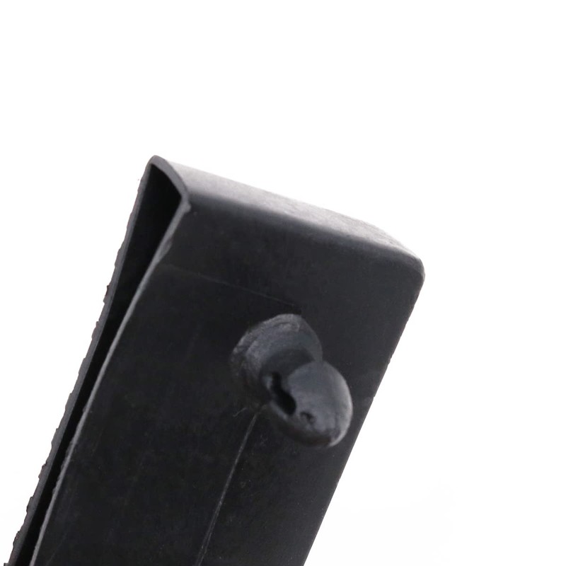 WANGCL 12 x Black Plastic Slatted Bed Frame Slatted Support