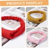 COLLBATH 6pcs Non- Yoga Headbfor Women Comfortable Stretchy Sweatbands for