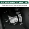 HUGEBO Gas and Brake Pedal Extenders,Universal Anti Slip Accelerator Pedal